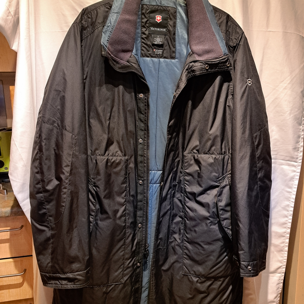 Victorinox Men's Black Coat